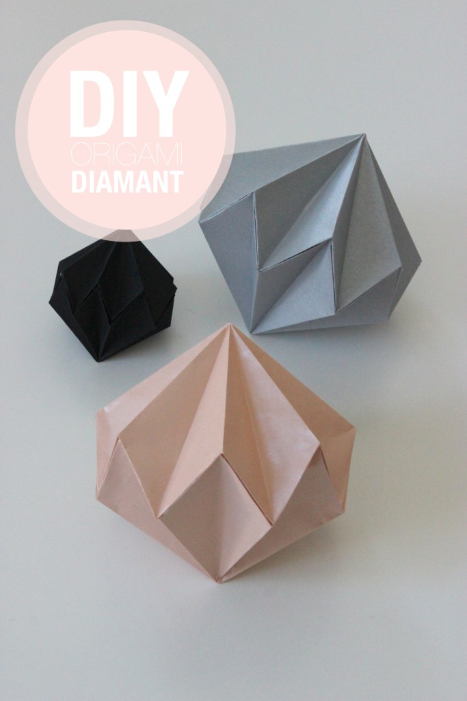 origami diamant