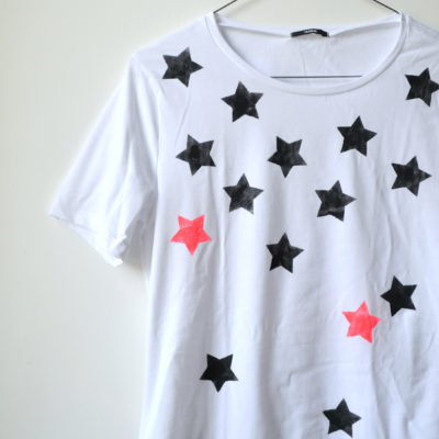 Fashion DIY: T-shirt stellare